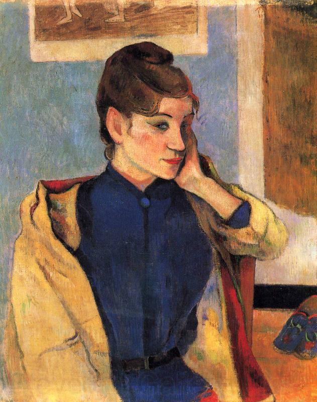 Paul Gauguin Portrait of Madelaine Bernard Spain oil painting art